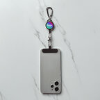 Porte télephone bagde personnalisable en ABS - Deroul | pandacolach - thumb - 1