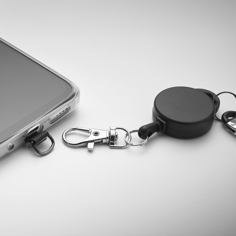 Porte télephone bagde personnalisable en ABS - Deroul | pandacolach - 4