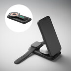 Station de charge personnalisée 3 en 1 en ABS - Sacharg | pandacola - thumb