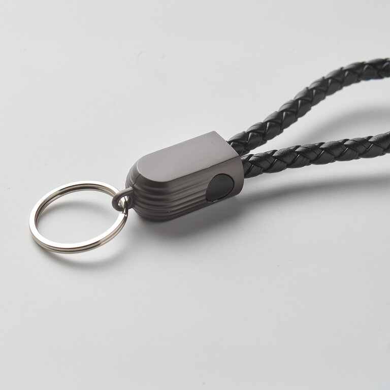 Câble de charge porte-clé personnalisable 60W en PU - Branchai | pandacolach - 2