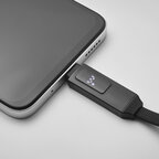 Câble de charge porte-clé personnalisable 60W avec écran LED - Sego | pandacolach - thumb - 2