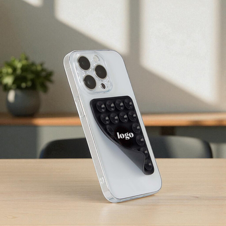 Support téléphone ventouse personnalisable en silicone - Valai | pandacolach
