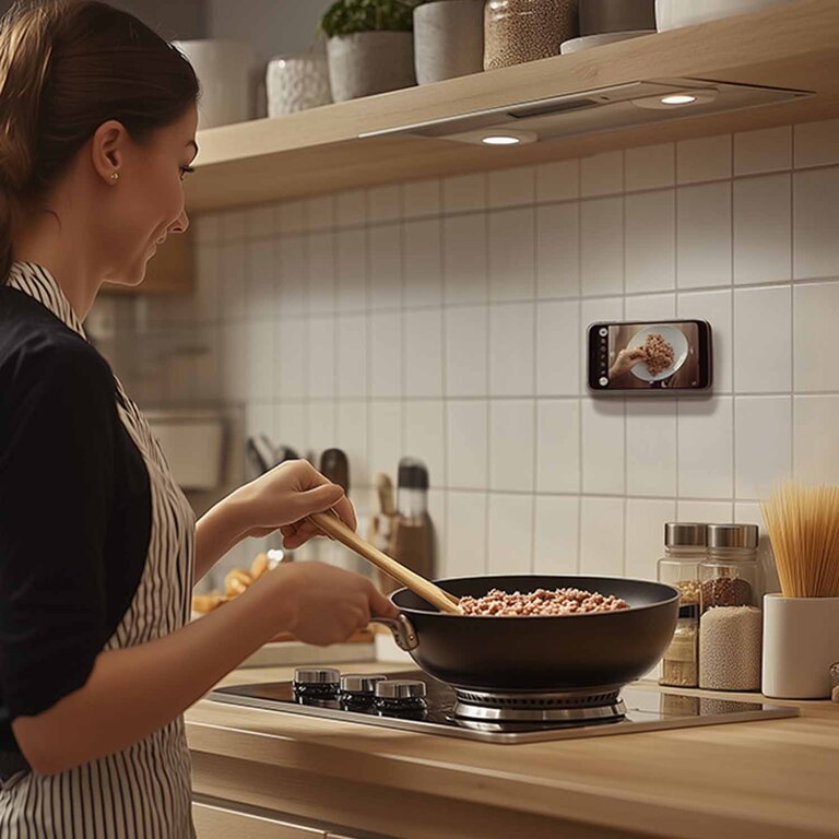 Support téléphone ventouse personnalisable en silicone - Valai | pandacolach - 3