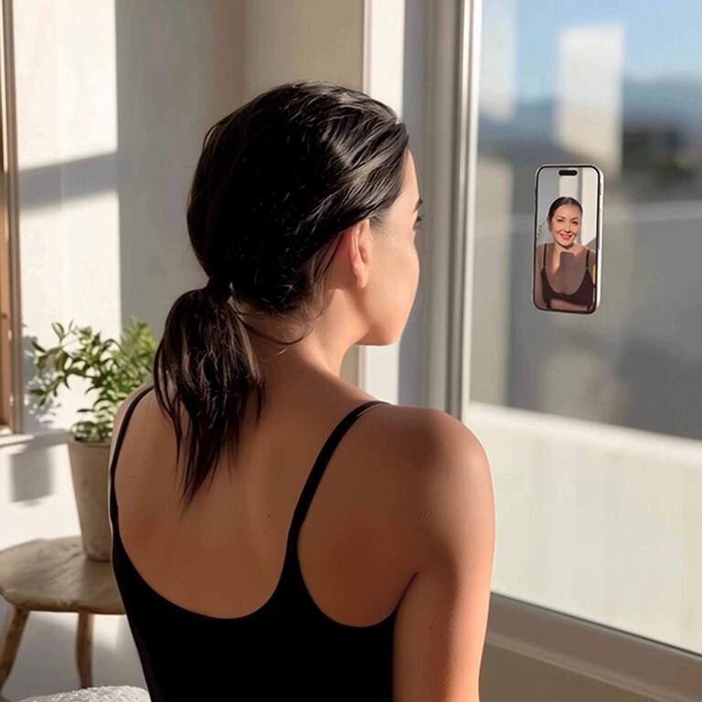 Support téléphone ventouse personnalisable en silicone - Valai | pandacolach - 4