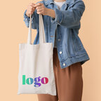 Tote bag publicitaire en coton bio 140 gr/m² - Batoo Bio | pandacolach - thumb - 4