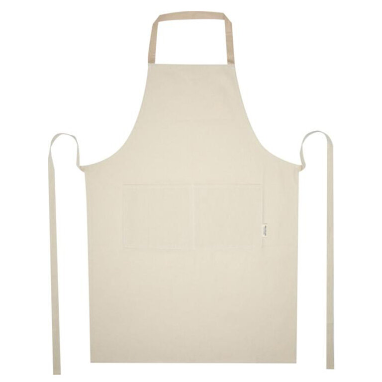 Tablier personnalisé en coton recyclé 200 gr/m² - Fourno | pandacolach - 1