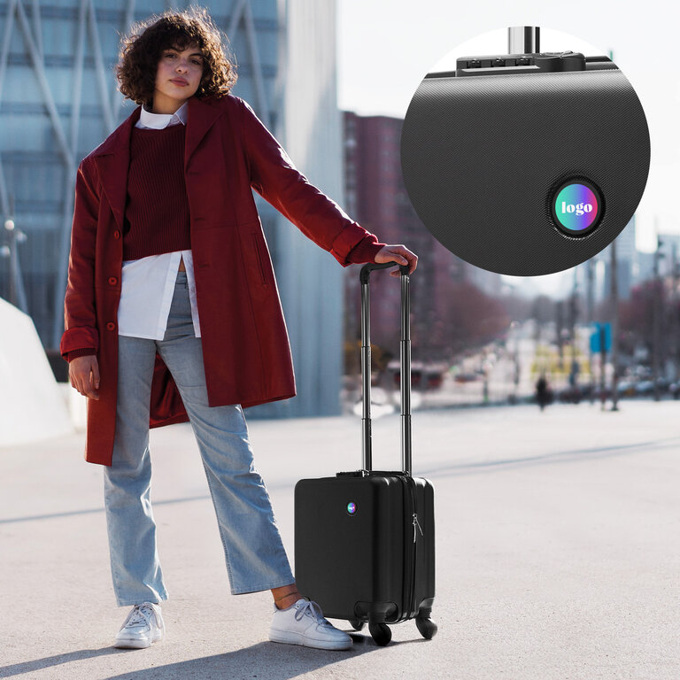 Bagage trolley 14" personnalisable en ABS rigide – Wheelzy | pandacolach