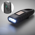 Lampe torche personnalisable 3 LED solaire et manivelle – SunDynamo | pandacola - thumb