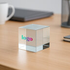 Trophée cube personnalisable en verre – Glazik | pandacolach - thumb - 1