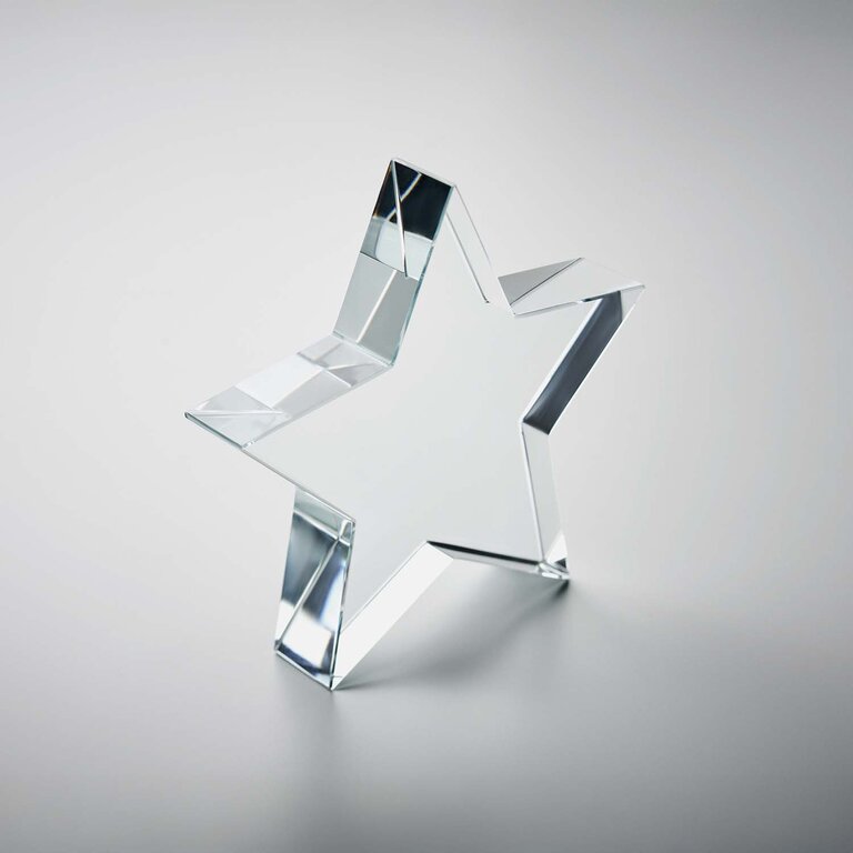 Trophée étoile personnalisable en verre – Stellaro | pandacolach - 2