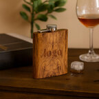 Flasque personnalisable aspect bois – Woodspir’ | pandacolach - thumb - 1