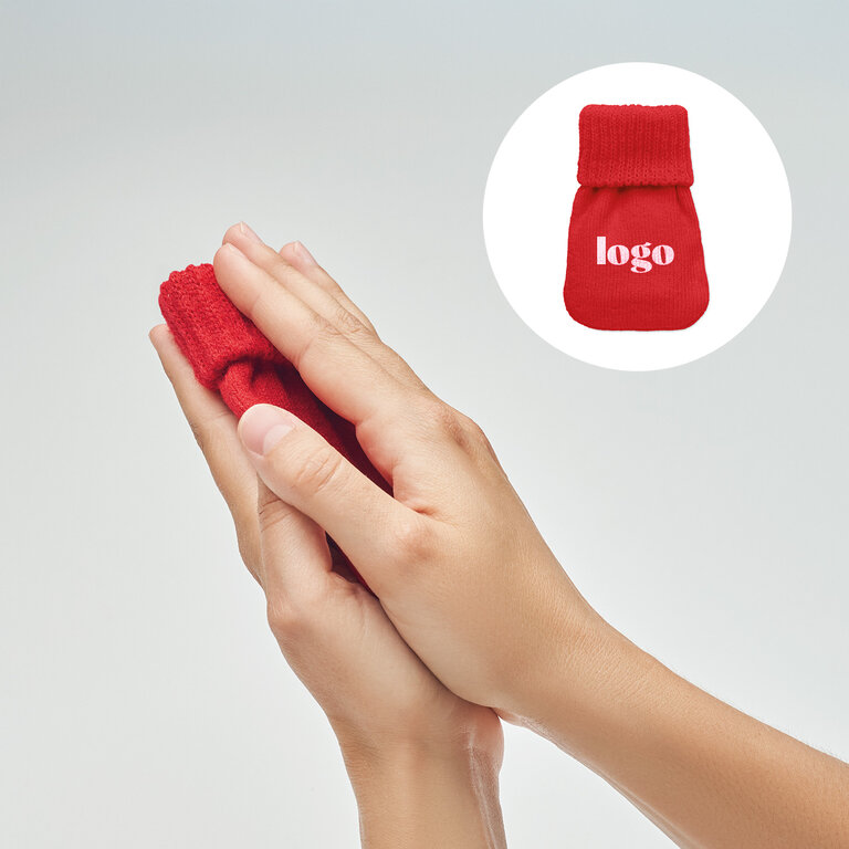 Chaufferette tricotée personnalisée – CosyPop | pandacolach