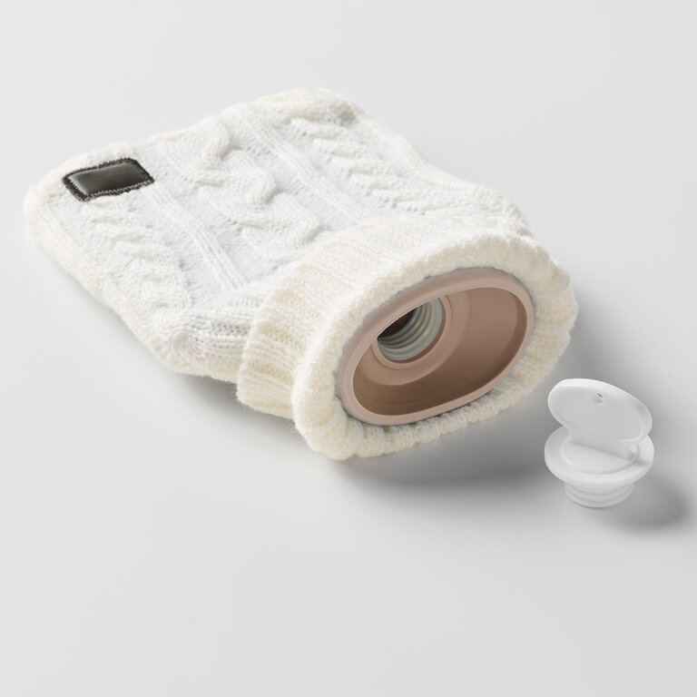 Bouillotte personnalisable avec housse tricotée – ToastyHug | pandacolach - 2