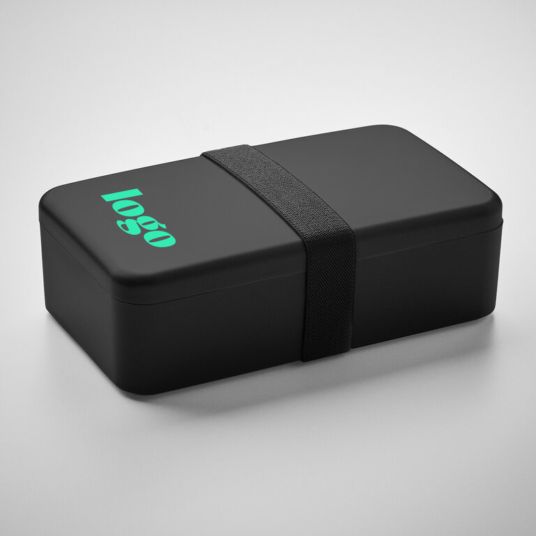 Boîte repas personnalisée en PP avec sangle élastique – Miami eat | pandacolach - 4