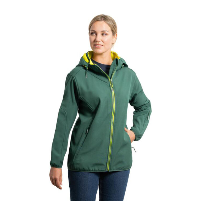 Softshell personnalisable mixte zippée avec capuche et poches - Siberia | pandacolach - 5