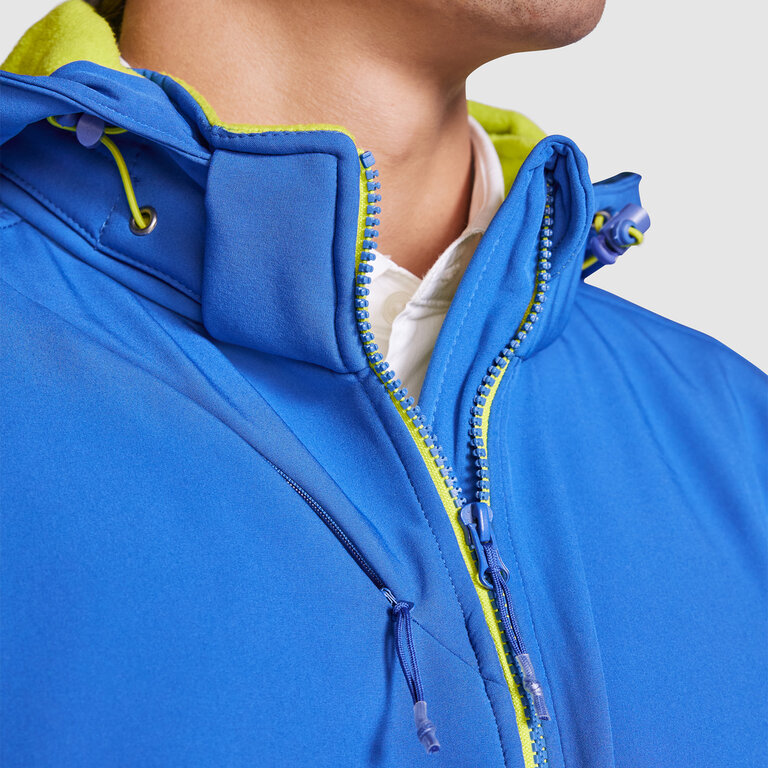 Softshell personnalisable mixte zippée avec capuche et poches - Siberia | pandacolach - 8