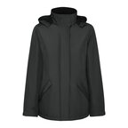 Parka personnalisée matelassée à capuche pour femme - America | pandacolach - thumb