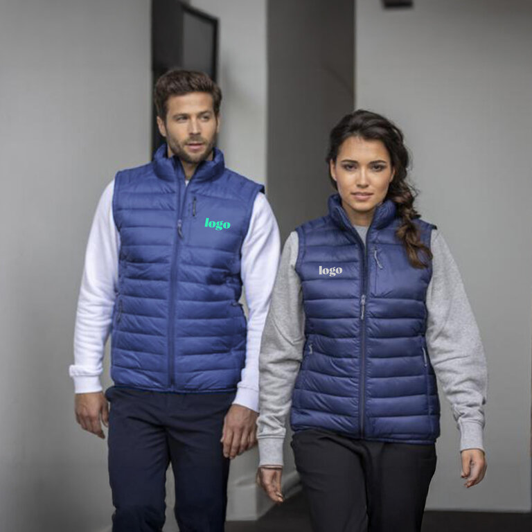 Bodywarmer personnalisé en nylon recyclé - Chocho | pandacolach