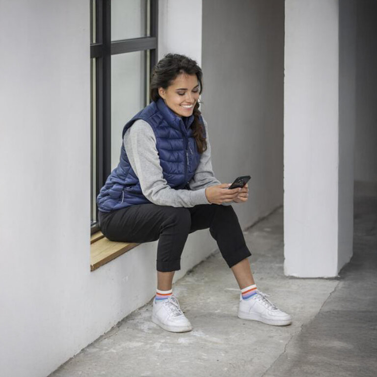 Bodywarmer personnalisé en nylon recyclé - Chocho | pandacolach - 6