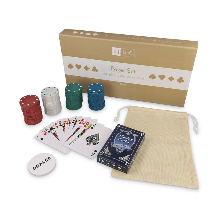 Set de poker personnalisé avec accessoires – BluffAce | pandacolach