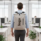 Sac à dos à boucle personnalisable 20L en R-PET 600D – Buckli | pandacolach - thumb - 5