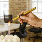 Allume-bougie personnalisable aspect métallique – Flamméo | pandacolach - thumb - 3