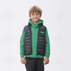 Doudoune personnalisable enfant sans manches en polyester - Stream Bw | pandacolach - thumb - 2