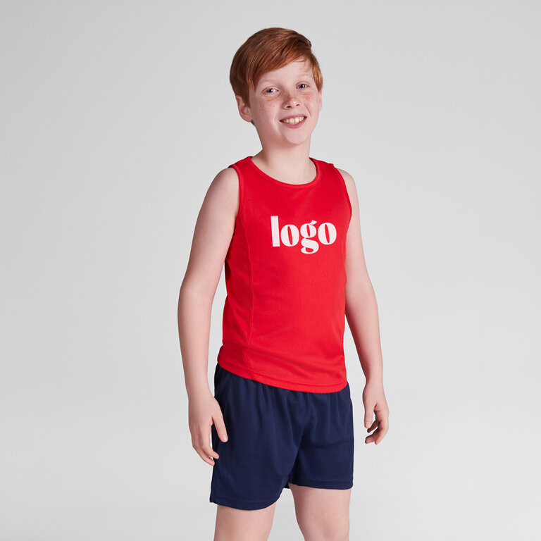 Débardeur personnalisable enfant en polyster 140 gr/m² - Andre | pandacolach