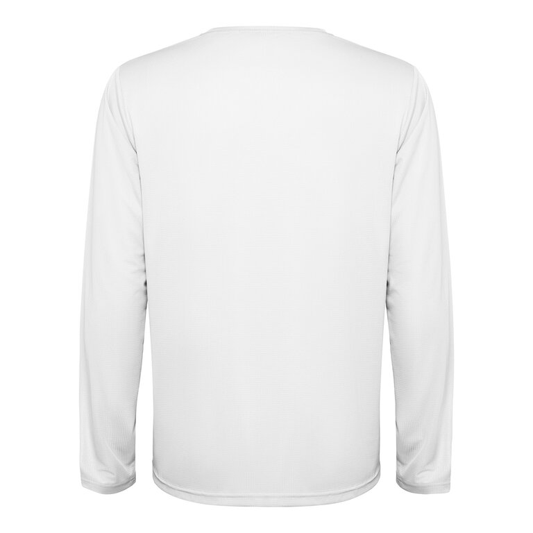 T-shirt de sport personnalisé enfant manches longues en polyester recyclé 120 gr/m² - Estoril | pandacolach - 1