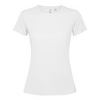 T-shirt de sport personnalisé femme en polyester recyclé 120 gr/m² - Estoril | pandacolach - thumb