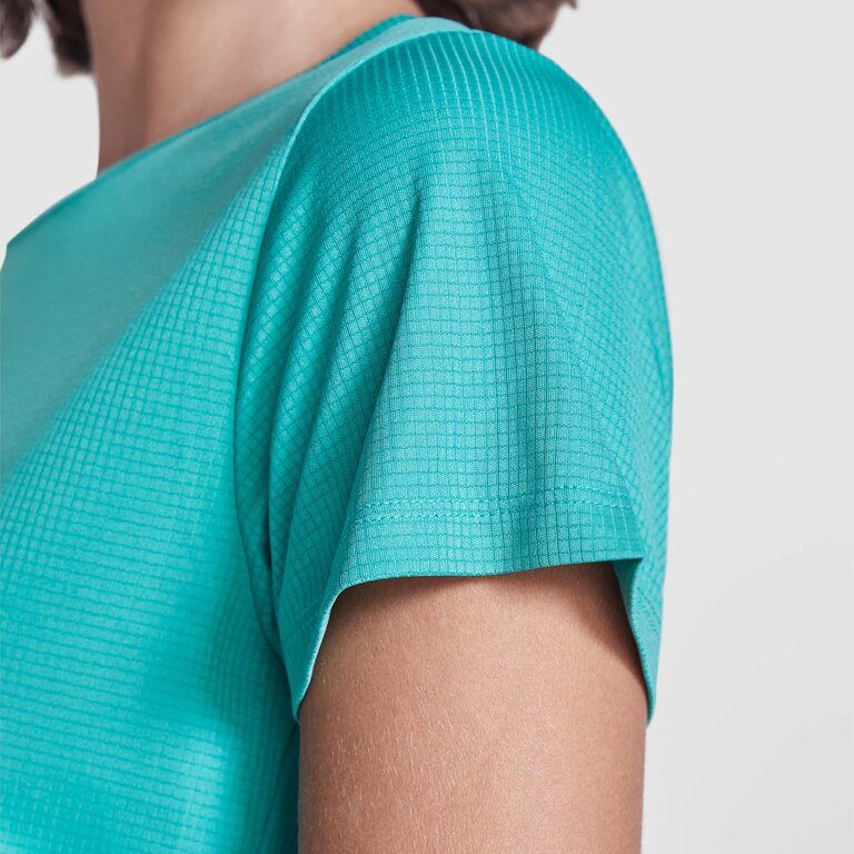 T-shirt de sport personnalisé femme en polyester recyclé 120 gr/m² - Estoril | pandacolach - 5