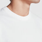 T-shirt oversize personnalisable blanc mixte en coton 210 gr/m² - Bull | pandacolach - thumb - 6