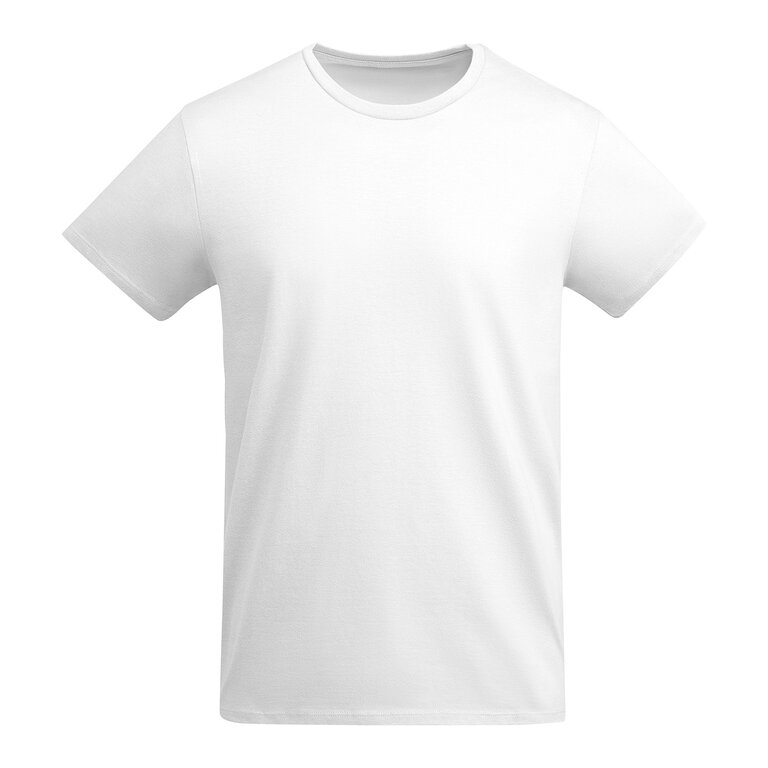 T-shirt personnalisé blanc homme en coton bio 175 gr/m² - Breda | pandacolach