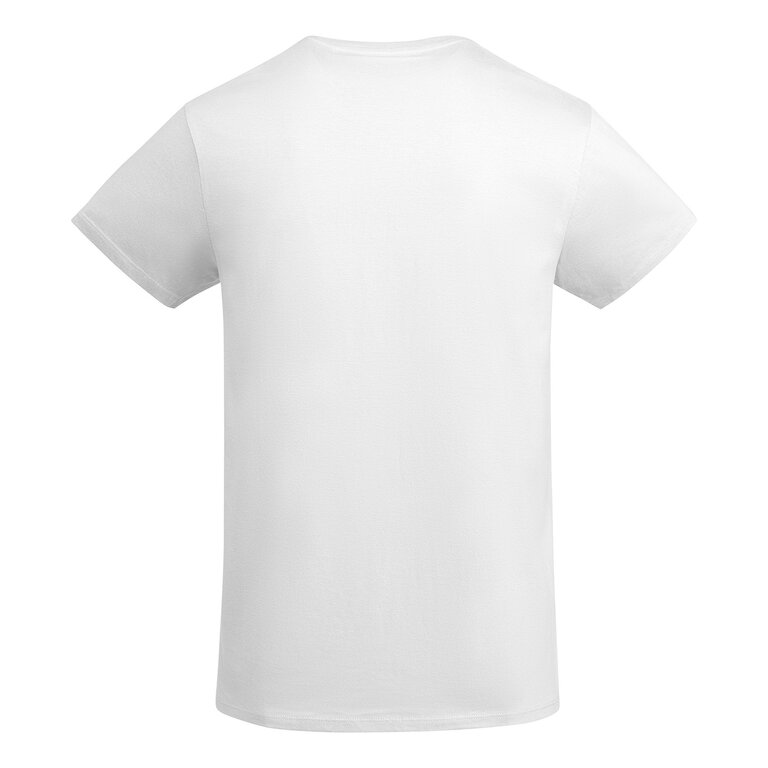 T-shirt personnalisé blanc homme en coton bio 175 gr/m² - Breda | pandacolach - 1