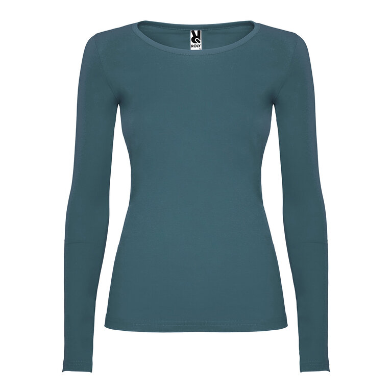 T-shirt personnalisé femme manches longues en coton 160 gr/m² - Extreme | pandacolach