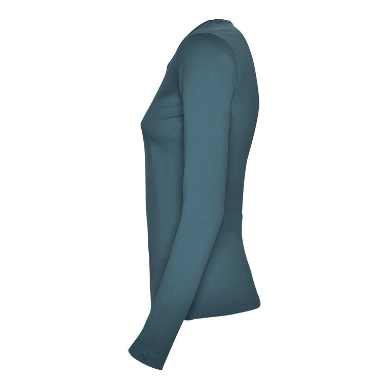 T-shirt personnalisé femme manches longues en coton 160 gr/m² - Extreme | pandacolach - 2