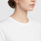 T-shirt personnalisé blanc femme manches longues en coton 160 gr/m² - Extreme | pandacolach - thumb - 5