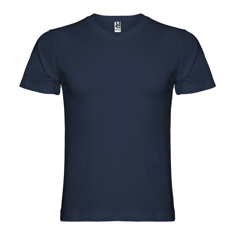T-shirt personnalisé homme col V en coton 155 gr/m² - Samoyedo | pandacolach