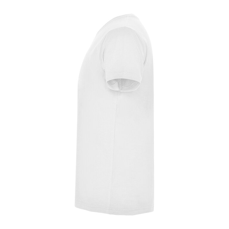 T-shirt personnalisé blanc homme col V en coton 155 gr/m² - Samoyedo | pandacolach - 2