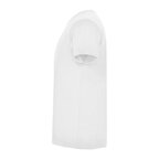 T-shirt personnalisé blanc homme col V en coton 155 gr/m² - Samoyedo | pandacolach - thumb - 2