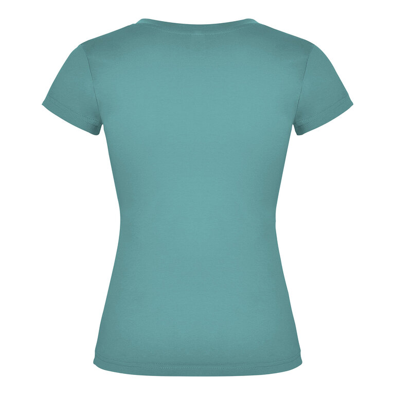 T-shirt personnalisé femme col V en coton 155 gr/m² - Victoria | pandacolach - 1