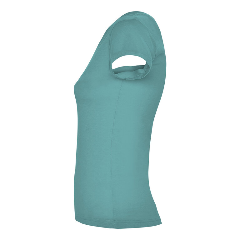 T-shirt personnalisé femme col V en coton 155 gr/m² - Victoria | pandacolach - 2