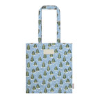 Tote bag personnalisé de Noël en coton recyclé - Ryme | pandacolach - thumb