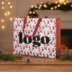 Cabas personnalisé de Noël en non tissé laminé 100 gr/m² - Mascri | pandacolach - thumb - 1