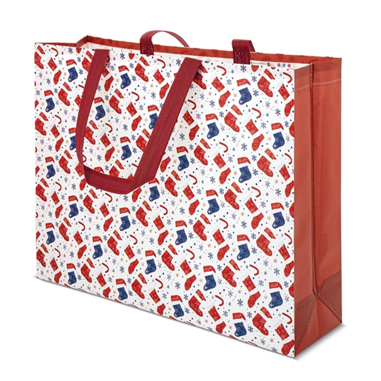Cabas personnalisé de Noël en non tissé laminé 100 gr/m² - Mascri | pandacolach - 3