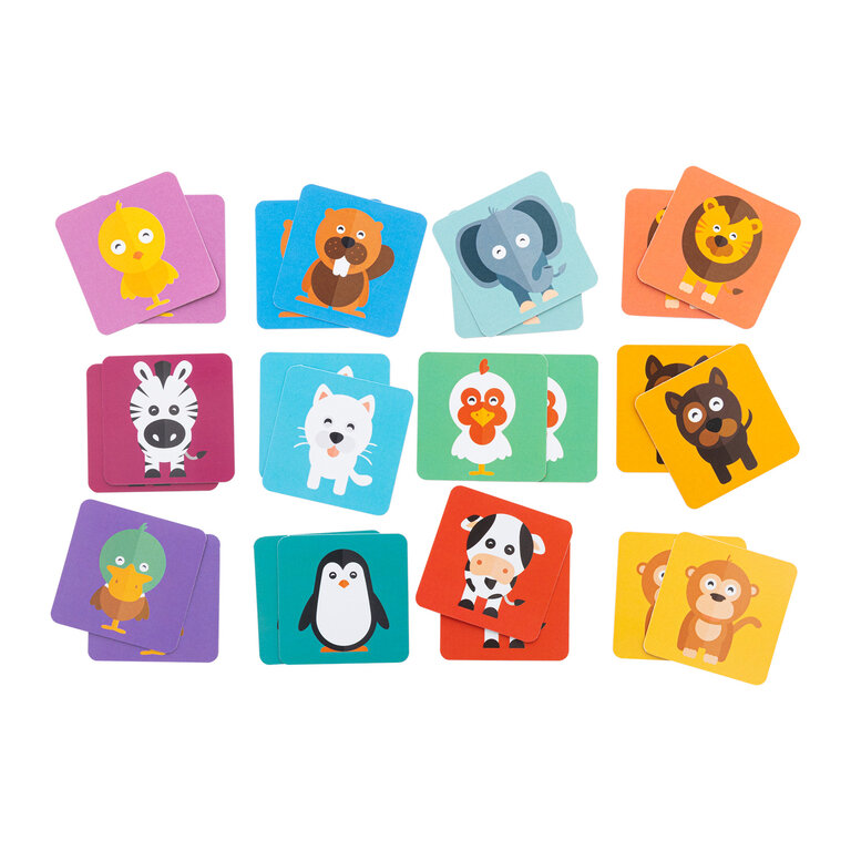 Jeu de mémoire personnalisable 24 cartes - Heum | pandacolach