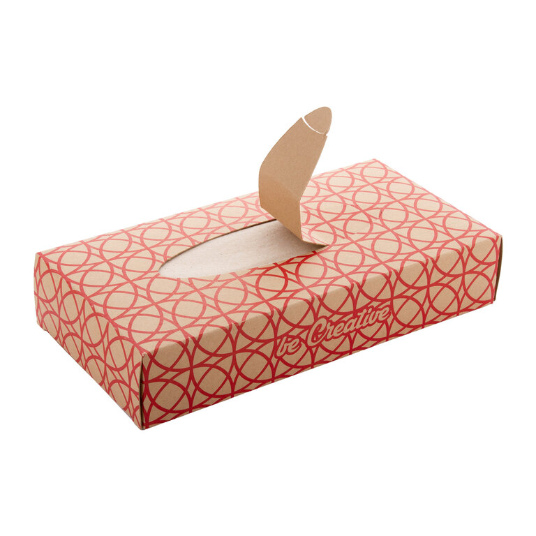 Boîte de 100 mouchoirs personnalisable en quadrichromie - Hatchoum | pandacolach - 4