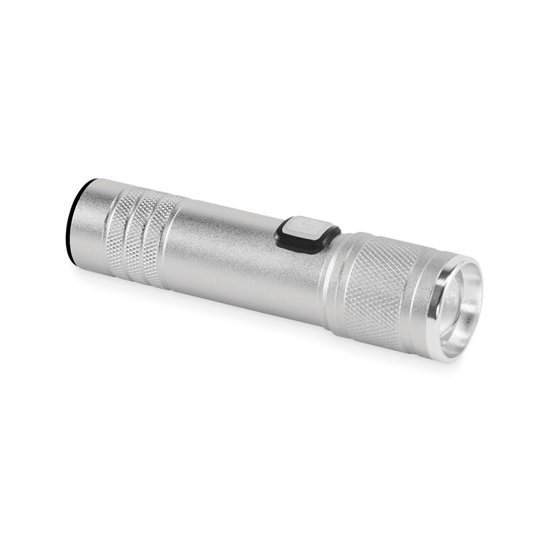 Lampe toche personnalisée en aluminium recyclé - Flashi | pandacolach - 1