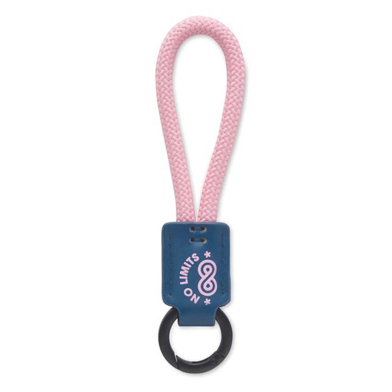 Porte-clés personnalisable avec cordon et patch PU - Kordi PU | pandacolach - 4