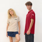 Polo personnalisable mixte en coton 210 gr/m² - Pacific | pandacolach - thumb - 3